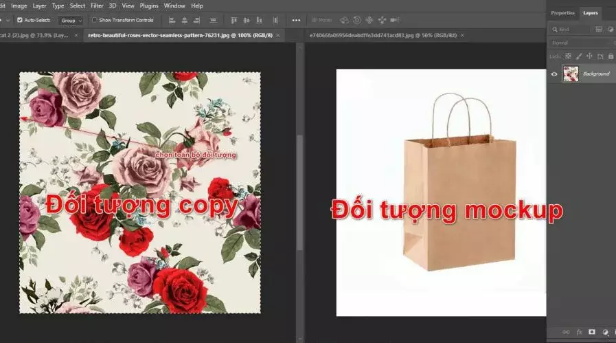 Cách mockup túi đơn giản trong photoshop 4 e1680837613106
