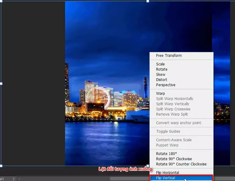 Cách tạo hiệu ứng trong photoshop thành phố biển 4 Cách tạo ra một thành phố xoay tròn trong photoshop