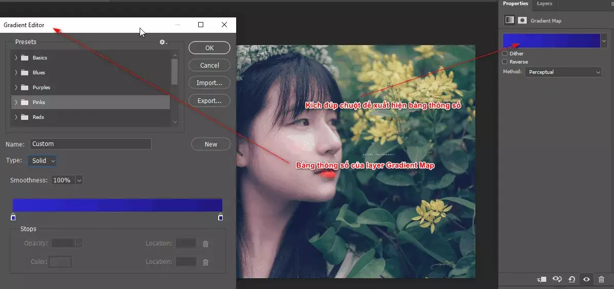 Cách Blend màu trong photoshop 3 Cách Blend màu cơ bản và đơn giản trong photoshop