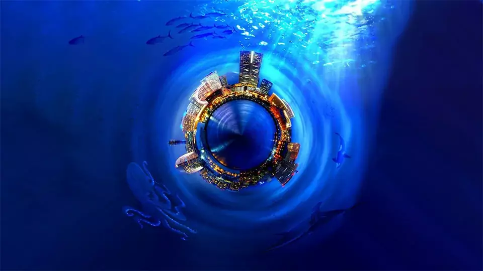 Cách tạo hiệu ứng trong photoshop thành phố biển 11 Cách tạo hiệu ứng trong photoshop