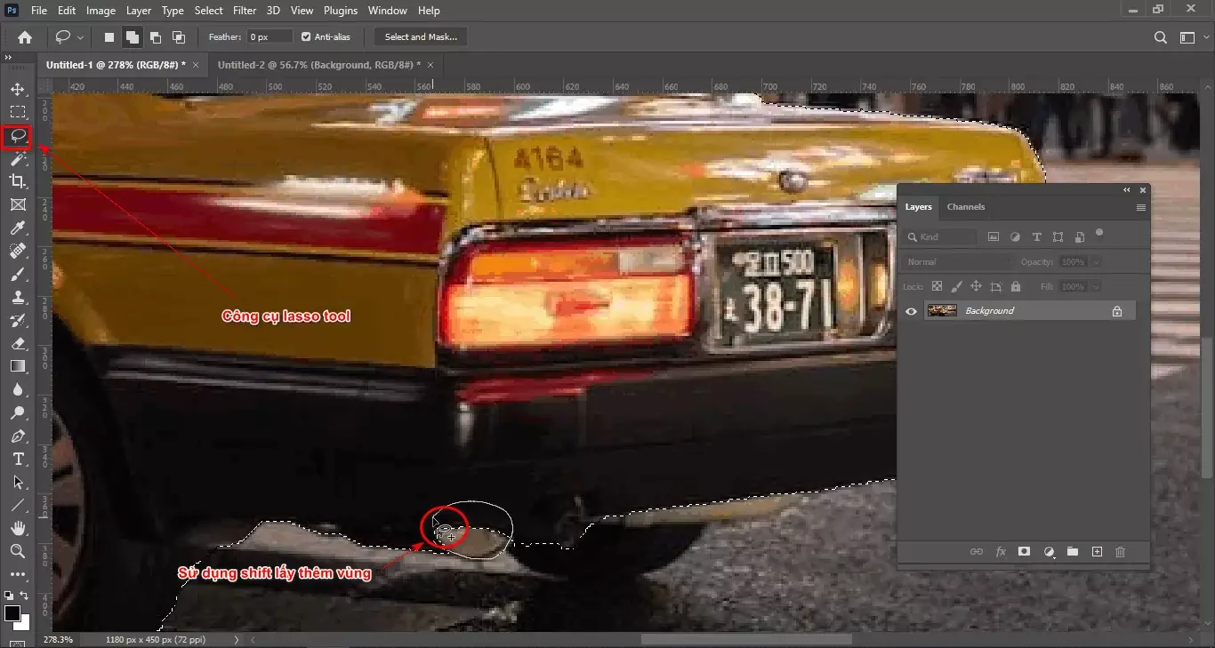 4 Cách tạo hiệu ứng tốc độ trong photoshop 5 cách tạo hiệu ứng tốc độ trong photoshop