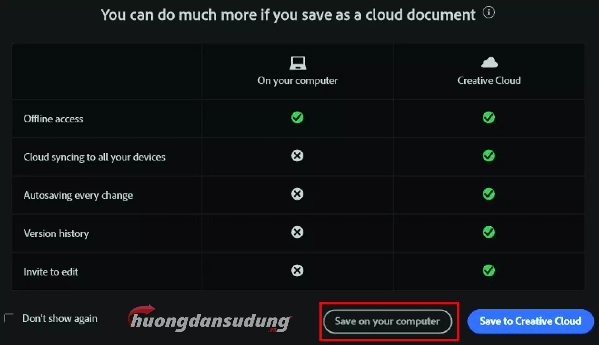 Cách lưu file trên Illustrator mới nhất 2 Cách lưu file trên Illustrator