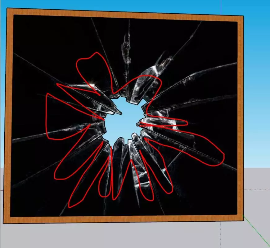 Kinh Ban Cuong Luc 4 Cách tạo kính vỡ trên Vray siêu đơn giản