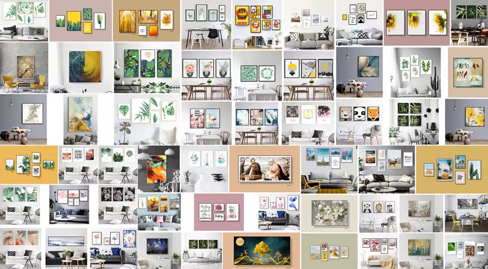 TRANH CANVAS 7 TRANH CANVAS 7