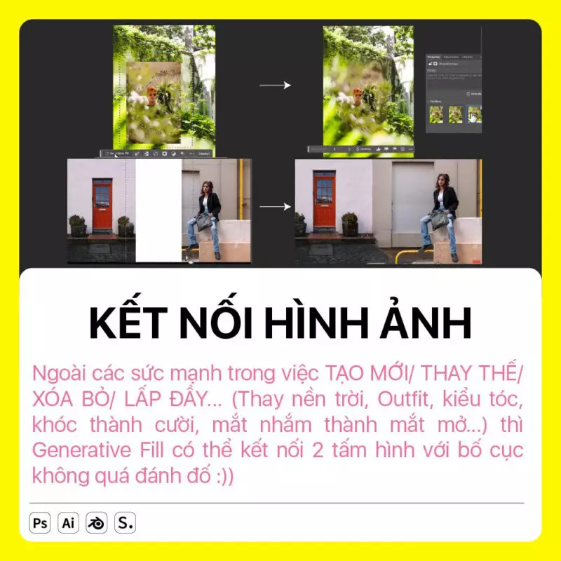 Cach su dung Generative fill hieu qua 14 Cách sử dụng Gernerative fill trong photoshop hiệu quả