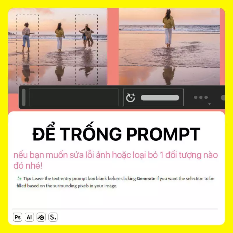 Cach su dung Generative fill hieu qua 17 Cách sử dụng Gernerative fill trong photoshop hiệu quả