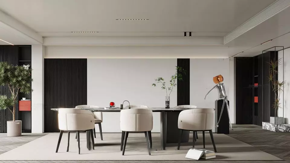 Thư viện phòng ăn hiện đại Thư viện phòng ăn hiện đại