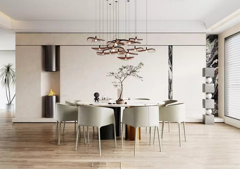 Thư viện phòng ăn hiện đại Thư viện phòng ăn hiện đại