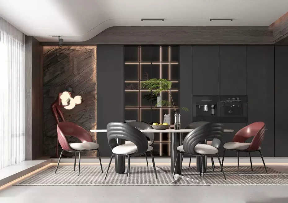 Thư viện phòng ăn hiện đại Thư viện phòng ăn hiện đại