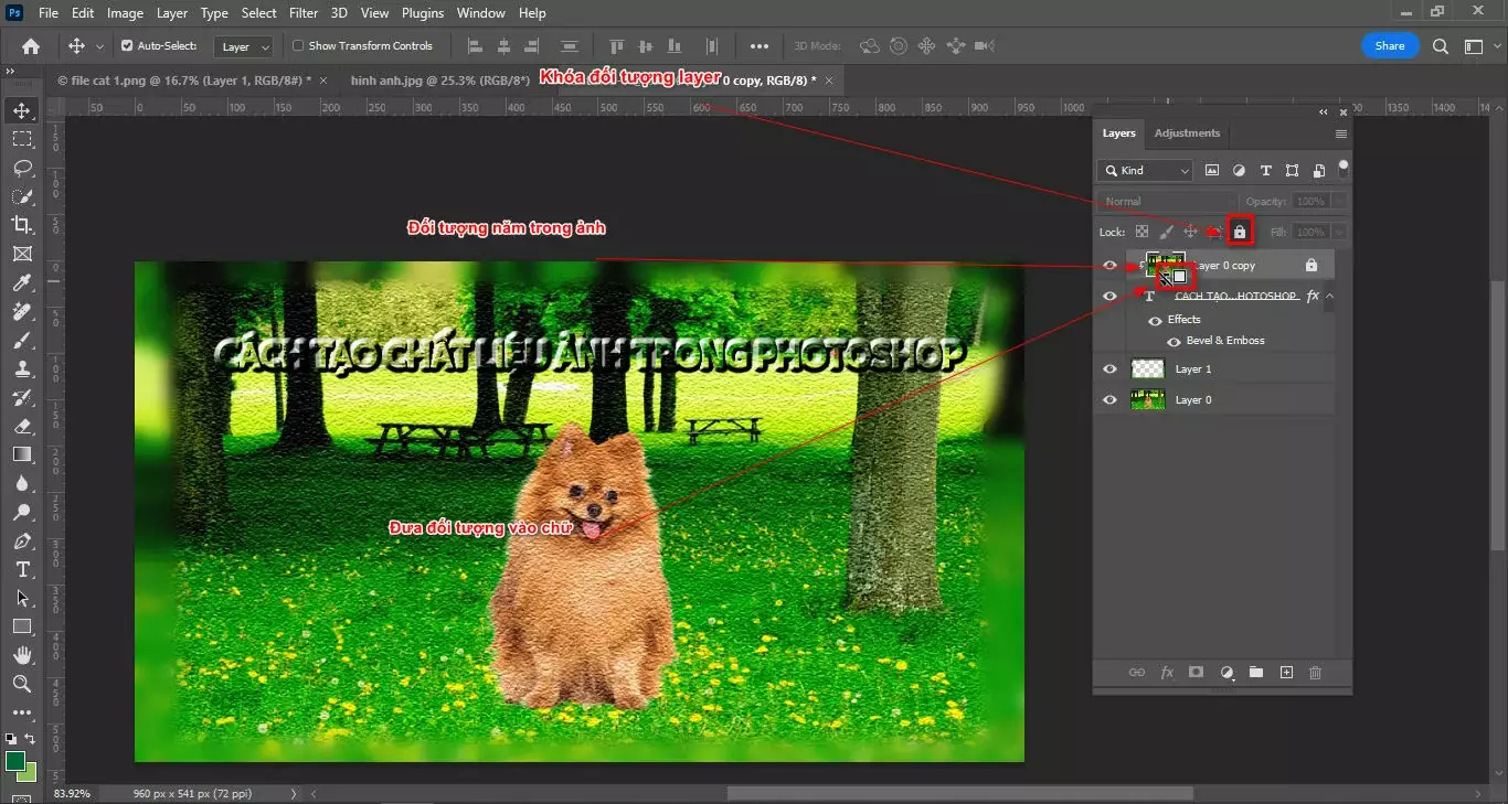Cách tạo chất liệu ảnh trong photoshop 11 Cách tạo chất liệu ảnh trong photoshop