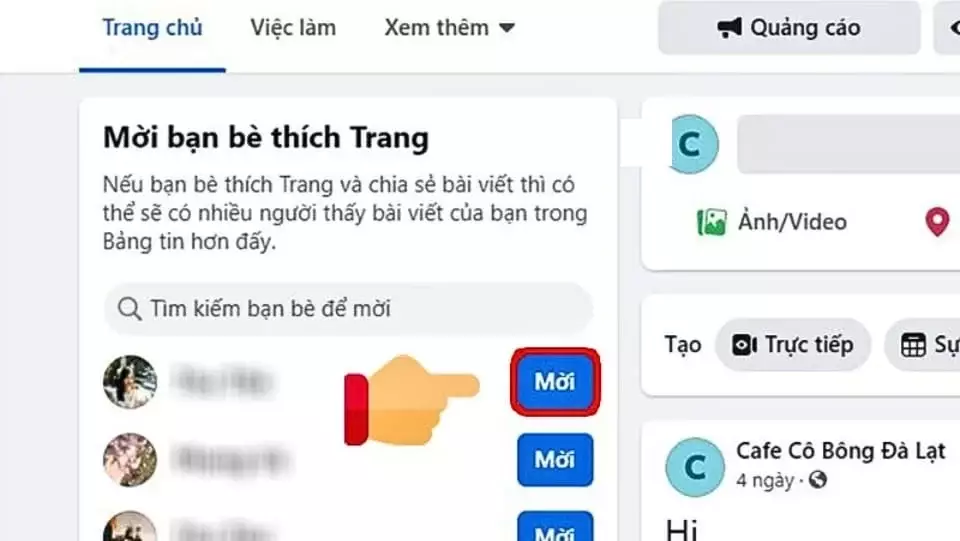2 cách tạo Fanpage Facebook chuẩn đơn giản dành cho người mới 4 Mời bạn bè thích trang Fanpage là cần thiết