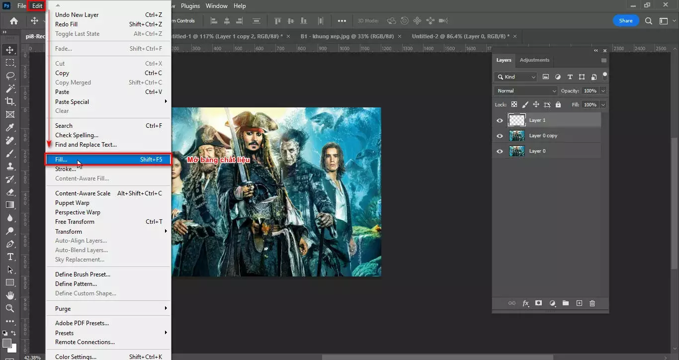 Cách tạo khung xếp trong photoshop Cách tạo khung xếp trong photoshop