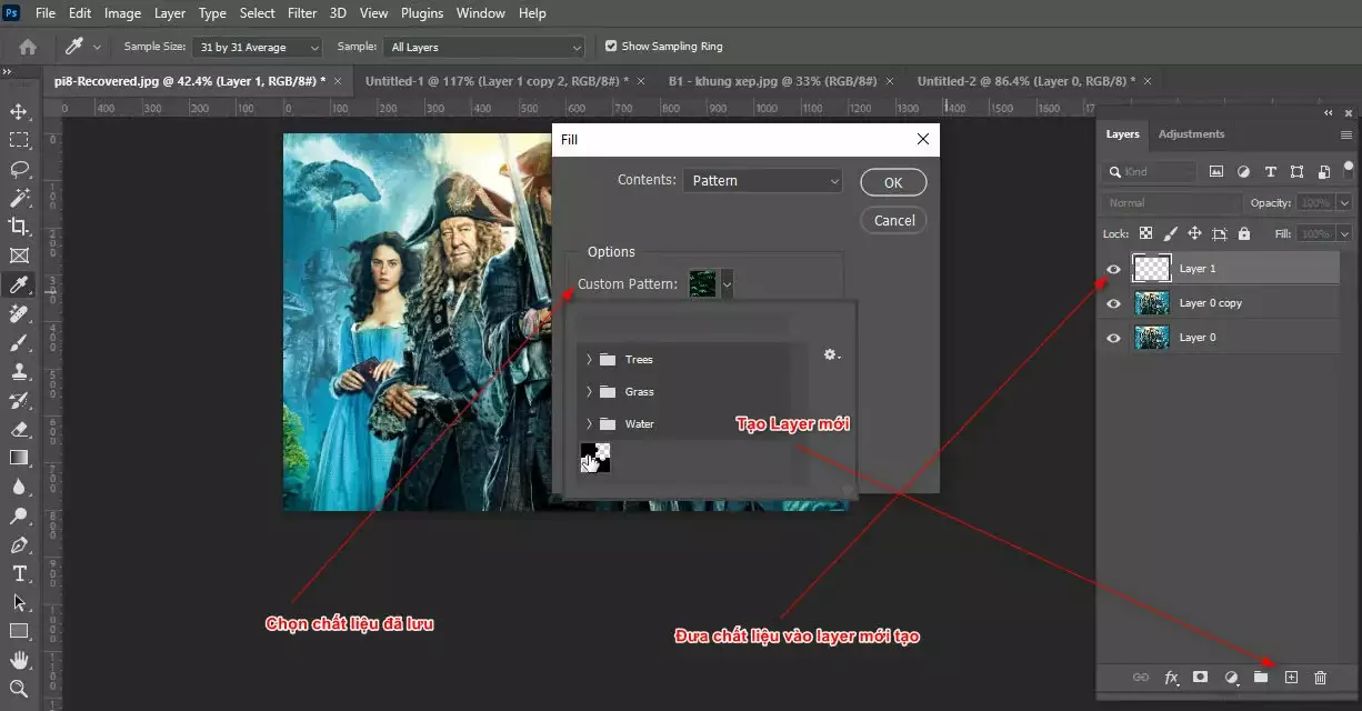 Cách tạo khung xếp trong photoshop Cách tạo khung xếp trong photoshop
