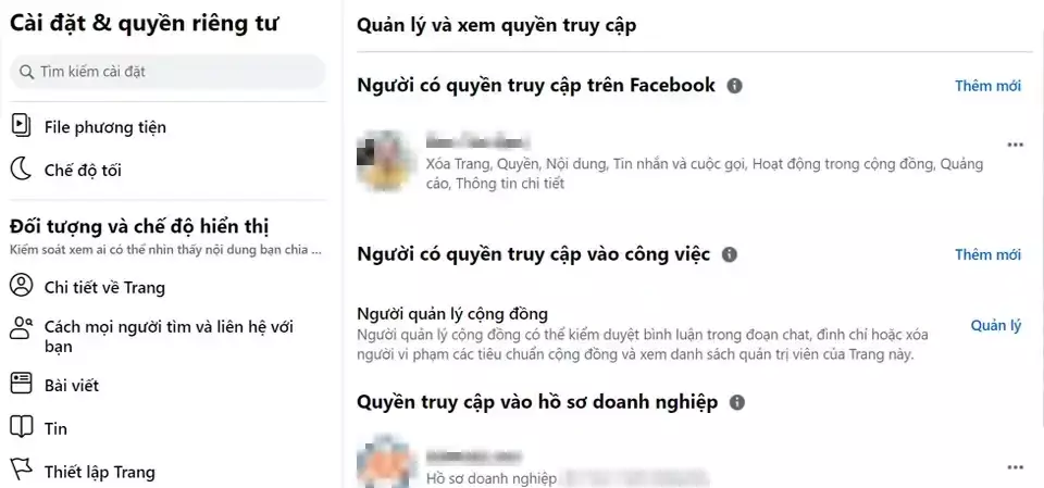 Cách phân quyền quản trị Fanpage Facebook Cách phân quyền quản trị Fanpage Facebook
