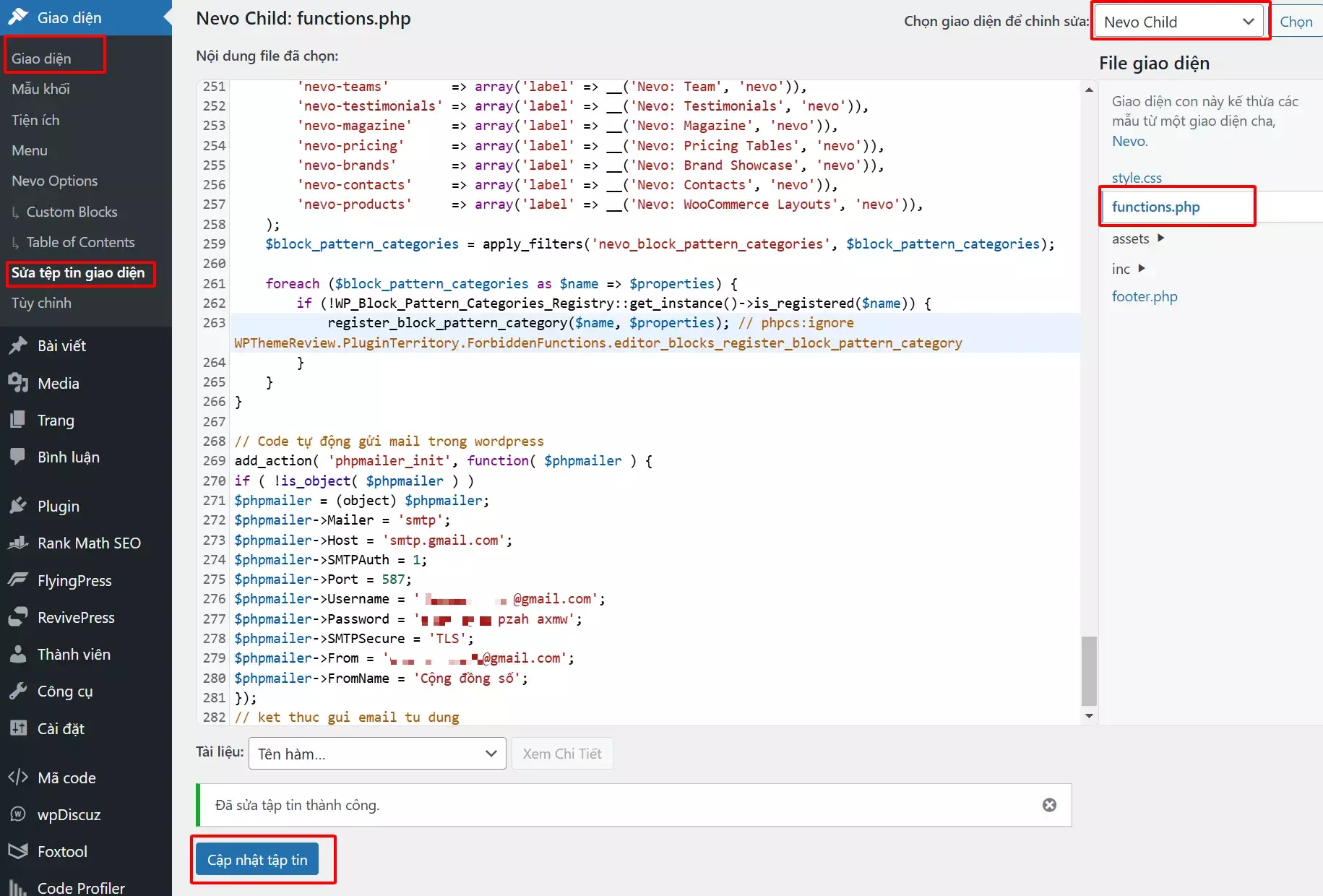 Các cách cấu hình gửi mail trong wordpress hiệu quả
