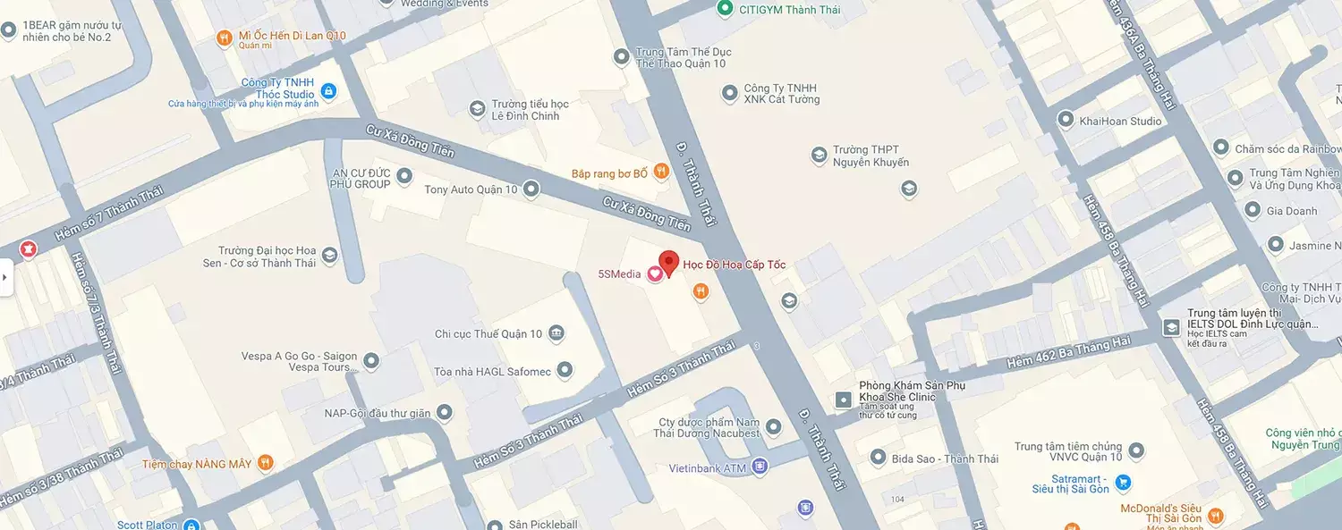 ban do Khóa học sketchup cấp tốc