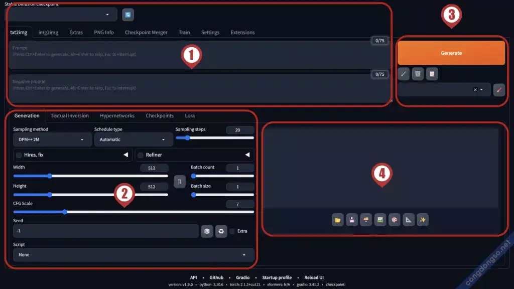 Cách sử dụng Stable Diffusion chi tiết 1 Cách sử dụng Stable Diffusion chi tiết