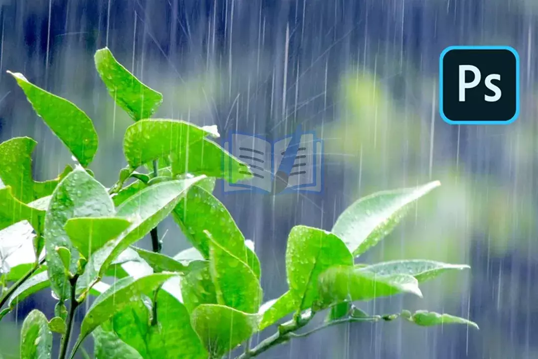 Cách tạo mưa trong photoshop