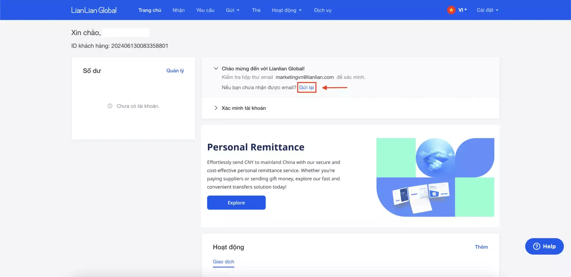 Hướng dẫn tạo tài khoản nhận tiền quốc tế 5 Hướng dẫn tạo tài khoản nhận tiền quốc tế