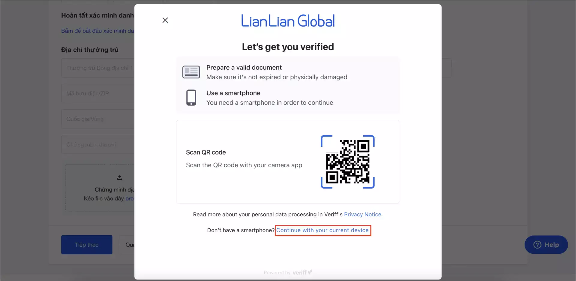 Hướng dẫn tạo tài khoản nhận tiền quốc tế 8 Hướng dẫn tạo tài khoản nhận tiền quốc tế