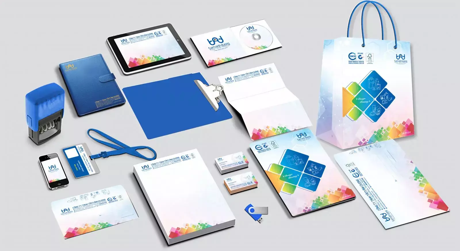 Dịch vụ thiết kế đồ họa thiết kế chọn gói 9 nhan dien thuong hieu