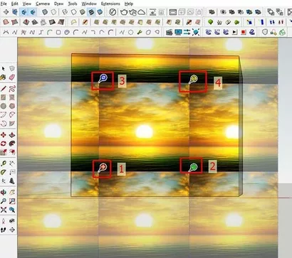 huong dan lam vat lieu trong sketchup Hướng dẫn làm vật liệu trong Sketchup